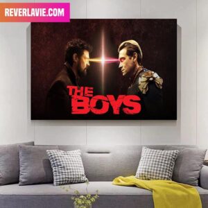 Billy Butcher vs Homelander The Boys Season 4 Will Be More Canvas-Poster