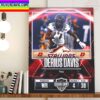 Birmingham Stallions In The 2023 USFL College Draft Select Malik Cunningham From Louisville Home Decor Poster Canvas