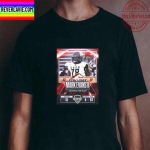 Birmingham Stallions In The 2023 USFL College Draft Select Mark Evans II Unisex T-Shirt