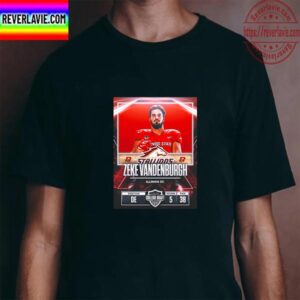 Birmingham Stallions In The 2023 USFL College Draft Select Zeke Vandenburgh Unisex T-Shirt