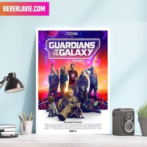 Brand-new Poster For Marvel Studios Guardians Of The Galaxy Volume 3 Canvas-Poster