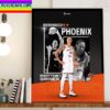 Brittney Griner Resigned With The Phoenix Mercury In WNBA Home Decor Poster Canvas