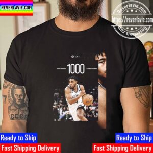 Cam Thomas 1000 Career Points Club With Brooklyn Nets Unisex T-Shirt