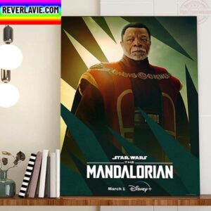 Carl Weathers As Greef Karga In Star Wars The Mandalorian Home Decor Poster Canvas
