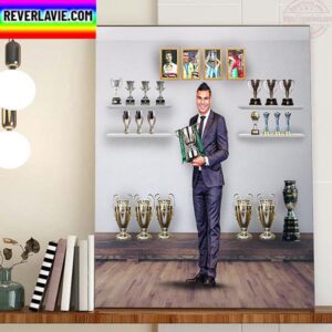 Casemiro And All The Cups In His Career Home Decor Poster Canvas
