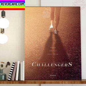 Challengers 2023 Movie Poster Starring Zendaya Home Decor Poster Canvas