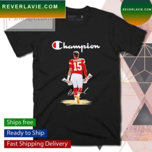 Champion Patrick Mahomes signature T-shirt