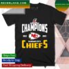 Champions back to back to back Bills AFC East Division T-shirt