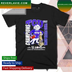 Champions TCU 2022 Vrbo Fiesta Bowl T-shirt