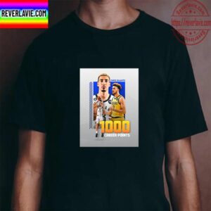 Chris Duarte 1000 Career Points Club With Indiana Pacers Unisex T-Shirt