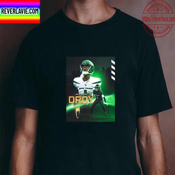 Congrats To Sauce Gardner Is The 2022 NFL Defensive Rookie Of The Year Unisex T-Shirt Congrats To Sauce Gardner Is The 2022 NFL Defensive Rookie Of The Year Unisex T-Shirt