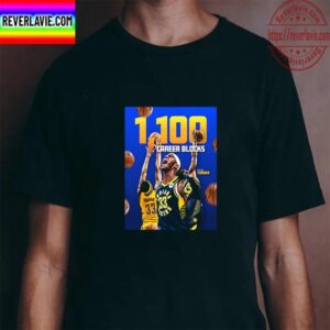 Congratulations To Myles Turner 1100 Career Blocks With Indiana Pacers Unisex T-Shirt