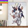 Congratulations To Patrick Mahomes II Is 2022 NFL MVP Home Decor Poster Canvas
