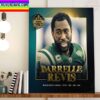 Defensive Back Darrelle Revis In The Pro Football Hall Of Fame Class Of 2023 Home Decor Poster Canvas
