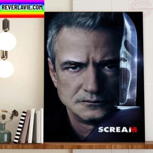 Dermot Mulroney As Detective Bailey In The Scream VI Movie Home Decor Poster Canvas