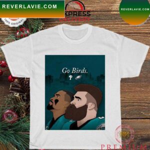 Eagles Jalen Hurt vs Jason Kelce Go Birds T-shirt
