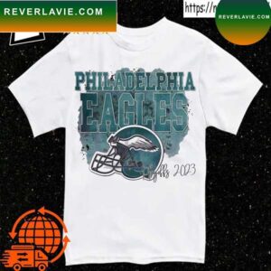 Eagles Super Bowl Lvii Football Helme T-Shirt
