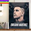 Emi Martinez Wins The Best FIFA Mens Goalkeeper 2022 Home Decor Poster Canvas