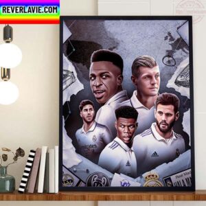 FIFA Club World Cup Morocco 2022 World Champions Are Real Madrid Home Decor Poster Canvas