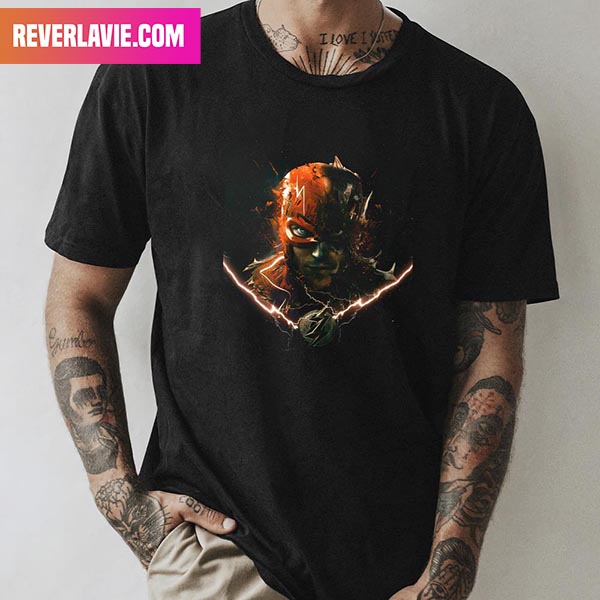 Flash x Dark Flash Variant The Flash Movie DC Comics New Movie Unique T-Shirt Flash x Dark Flash Variant The Flash Movie DC Comics New Movie Unique T-Shirt