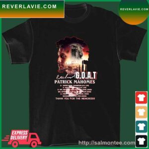 G.o.a.t Patrick Mahomes Collection Appellation Champions Thank You For Memories T-Shirt