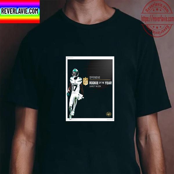 Garrett Wilson Is The 2022 AP Offensive Rookie Of The Year Unisex T-Shirt Garrett Wilson Is The 2022 AP Offensive Rookie Of The Year Unisex T-Shirt