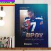 Geno Smith Is 2022 NFL Comeback Player Of The Year Home Decor Poster Canvas