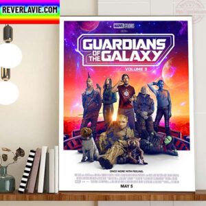 Guardians Of The Galaxy Volume 3 New Poster On Marvel Studios Home Decor Poster Canvas