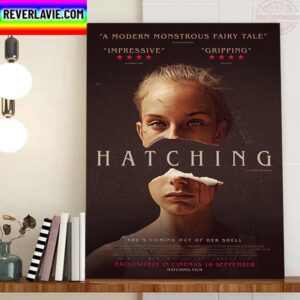 Hatching Is A Film By Hanna Bergholm Poster Movie Home Decor Poster Canvas
