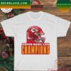 K. C. Wolf Kansas City Chiefs super bowl champions trophy T-shirt