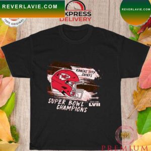 Helmet Kansas City Chiefs Super Bowl LVII Champions T-shirt