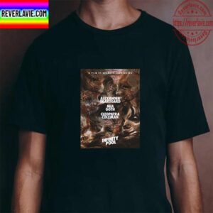 Infinity Pool Poster Movie With Alexander Skarsgard Mia Goth And Cleopatra Coleman Star Unisex T-Shirt