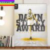 Iowa Basketball Caitlin Clark Is On The Dawn Staley Award Watchlist Home Decor Poster Canvas