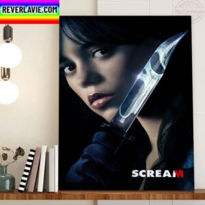 Jenna Ortega As Tara Carpenter In The Scream VI Movie Home Decor Poster Canvas