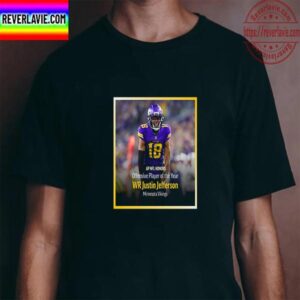 Justin Jefferson Winner AP NFL Offensive Player Of The Year Award Unisex T-Shirt