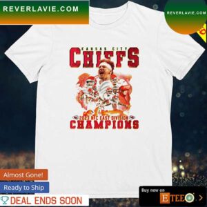 Kansas City Chiefs 2023 NFC East Division champions T-shirt