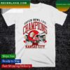 Kansas City Chiefs 2023 Superbowl LVII Champions vintage old school T-shirt