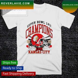Kansas City Chiefs 2023 Superbowl LVII Champions vintage old school T-shirt