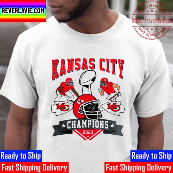 Kansas City Chiefs Are 2023 Super Bowl LVII Champions Go Chiefs Unisex T-Shirt