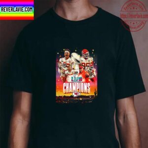 Kansas City Chiefs Are Champions Super Bowl LVII 2023 Champions Unisex T-Shirt