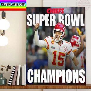 Kansas City Chiefs Are Winners Super Bowl LVII 2023 Champions Home Decor Poster Canvas