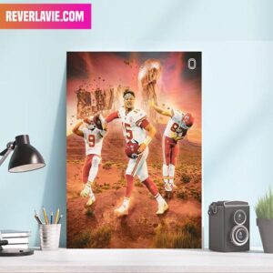 Kansas City Chiefs Are Your 2023 Super Bowl LVII Champions Canvas-Poster