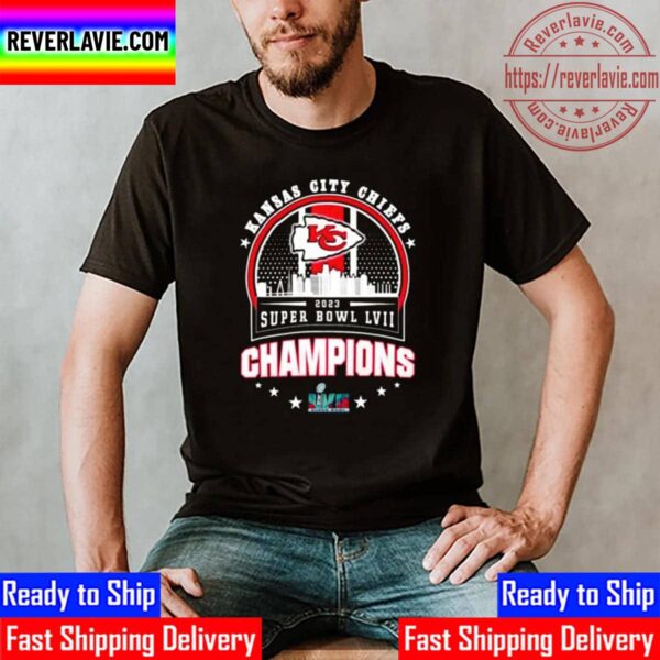Kansas City Chiefs Champions 2023 Super Bowl LVII Unisex T-Shirt