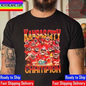 Kansas City Chiefs Champions Super Bowl 57 Champions Unisex T-Shirt