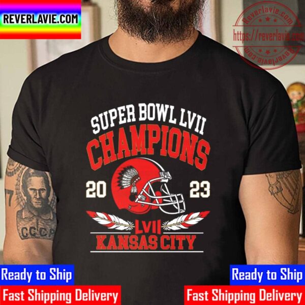 Kansas City Chiefs Champions Super Bowl LVII 2023 Unisex T-Shirt