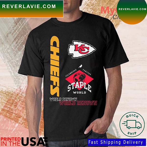 Kansas City Chiefs Columbidae Veritas Staple World Renown T-shirt Kansas City Chiefs Columbidae Veritas Staple World Renown T-shirt