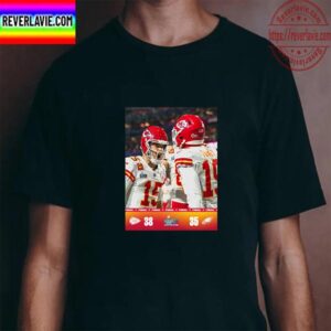 Kansas City Chiefs NFL 2023 Super Bowl LVII Champions Unisex T-Shirt