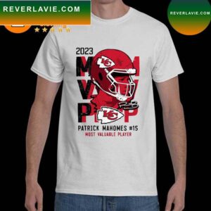 Kansas City Chiefs Patrick Mahomes MVP 2023 Most Valuable Player signature T-shirt