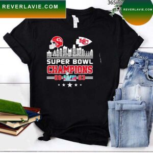 Kansas City Chiefs Super Bowl LVII Champions 2023 City T-shirt