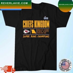 Kansas City Chiefs Super Bowl LVII Champions Slot Receiver T-Shirt